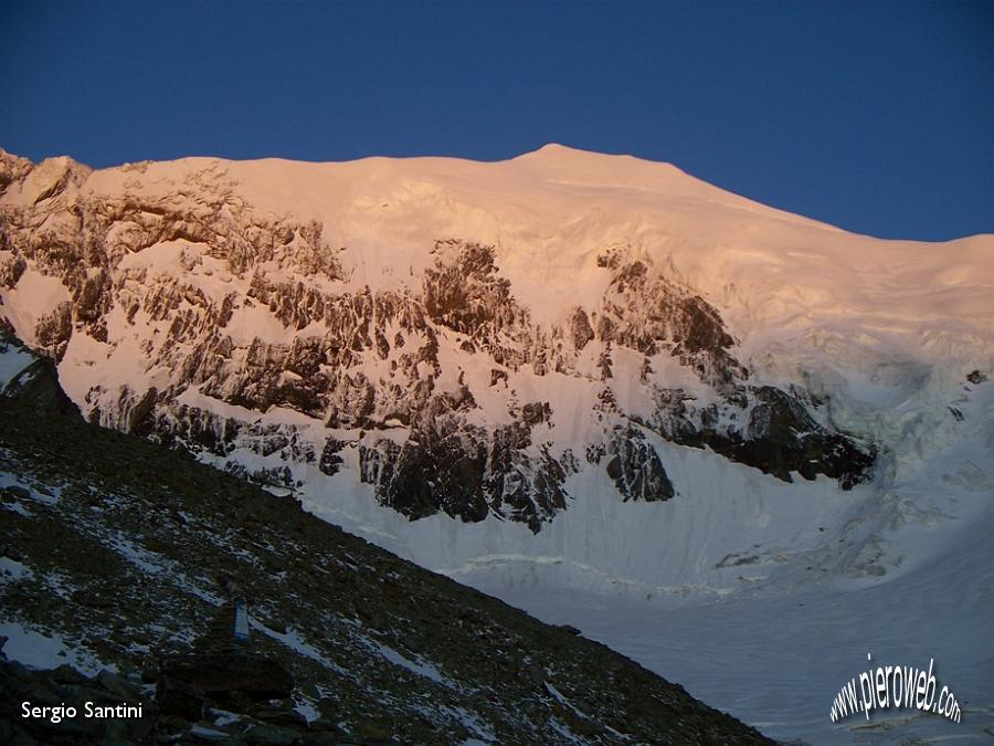 17 Ultimo sole sul Weissmies.JPG